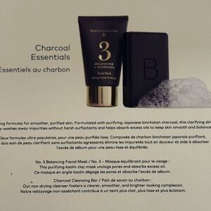 Beautycounter Charcoal Cleansing Bar and Facial Mask Set